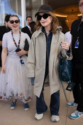 Cannes Isabelle Huppert exits Martinez MP Cannes, France- May 18: Isabelle Huppert leaves the Martinez Hotel during 79th Festival of Cannes, on May 18, 2026 in Cannes, France. Photo by Marco Piovanotto Abacapress.com Cannes France  Copyright: xPiovanottoxMarco ABACAx
