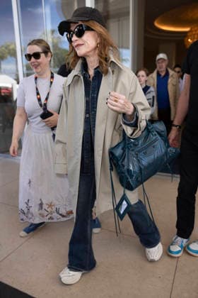 Cannes Isabelle Huppert exits Martinez MP Cannes, France- May 18: Isabelle Huppert leaves the Martinez Hotel during 79th Festival of Cannes, on May 18, 2026 in Cannes, France. Photo by Marco Piovanotto Abacapress.com Cannes France  Copyright: xPiovanottoxMarco ABACAx