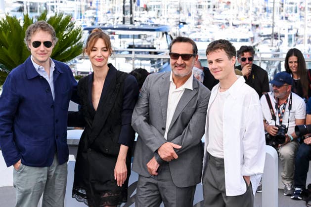 79th Cannes Film Festival Photocall of the movie -Moulin- Cannes, France Laszlo Nemes;Louise Bourgoin;Gilles Lellouche;Felix Lefebvre 79th Cannes Film Festival Photocall of the movie -Moulin- Cannes, France 18th May 2026 SGPItalia id 134688_077 *Not Exclusive  Copyright: xSGPx