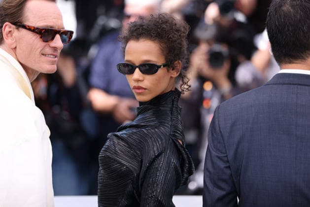 Cannes - Hope Photocall Michael Fassbender and Taylor Russell attending the photocall of Hope during the 79th Cannes International Film Festival in Cannes, France on May 18, 2026, the film by South Korean director Na Hong-Jin selected in the Official Competition. Photo by Jerome Domine ABACAPRESS.COM Cannes France  Copyright: xDominexJerome ABACAx