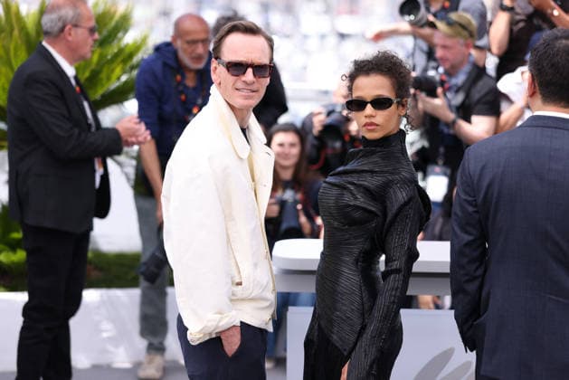 Cannes - Hope Photocall Michael Fassbender and Taylor Russell attending the photocall of Hope during the 79th Cannes International Film Festival in Cannes, France on May 18, 2026, the film by South Korean director Na Hong-Jin selected in the Official Competition. Photo by Jerome Domine ABACAPRESS.COM Cannes France  Copyright: xDominexJerome ABACAx