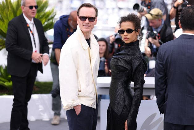 Cannes - Hope Photocall Michael Fassbender and Taylor Russell attending the photocall of Hope during the 79th Cannes International Film Festival in Cannes, France on May 18, 2026, the film by South Korean director Na Hong-Jin selected in the Official Competition. Photo by Jerome Domine ABACAPRESS.COM Cannes France  Copyright: xDominexJerome ABACAx