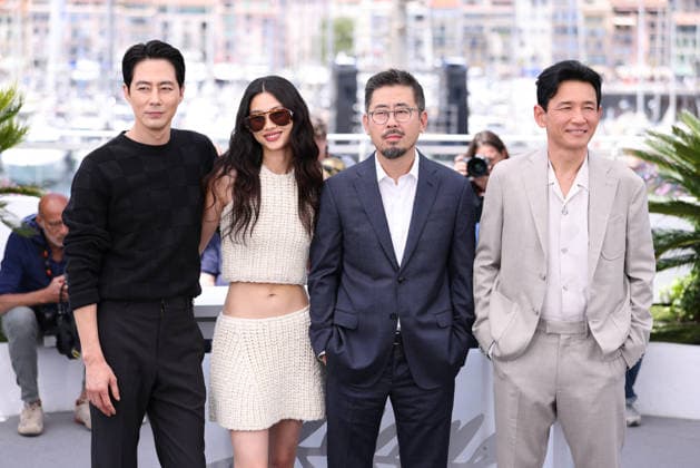 Cannes - Hope Photocall Zo In-sung, Jung Ho - yeon, Na Hong-jin and Hwang Jung-mi attending the photocall of Hope during the 79th Cannes International Film Festival in Cannes, France on May 18, 2026, the film by South Korean director Na Hong-Jin selected in the Official Competition. Photo by Jerome Domine ABACAPRESS.COM Cannes France  Copyright: xDominexJerome ABACAx