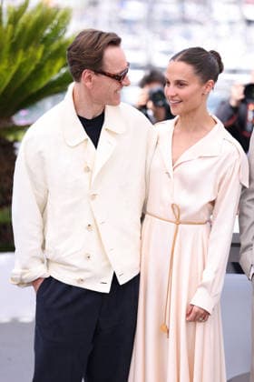 Cannes - Hope Photocall Alicia Vikander and Michael Fassbender attending the photocall of Hope during the 79th Cannes International Film Festival in Cannes, France on May 18, 2026, the film by South Korean director Na Hong-Jin selected in the Official Competition. Photo by Jerome Domine ABACAPRESS.COM Cannes France  Copyright: xDominexJerome ABACAx