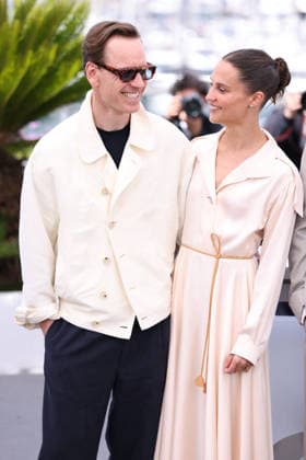 Cannes - Hope Photocall Alicia Vikander and Michael Fassbender attending the photocall of Hope during the 79th Cannes International Film Festival in Cannes, France on May 18, 2026, the film by South Korean director Na Hong-Jin selected in the Official Competition. Photo by Jerome Domine ABACAPRESS.COM Cannes France  Copyright: xDominexJerome ABACAx
