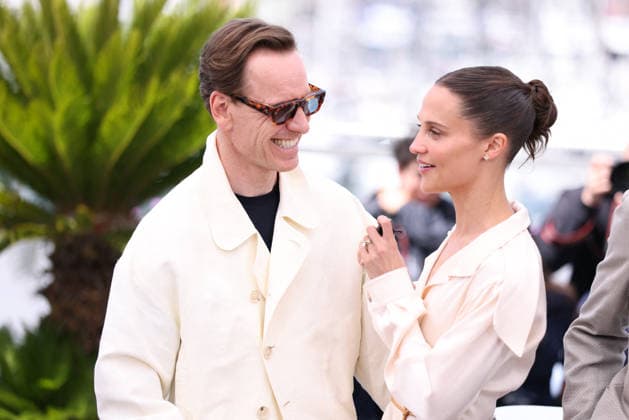 Cannes - Hope Photocall Alicia Vikander and Michael Fassbender attending the photocall of Hope during the 79th Cannes International Film Festival in Cannes, France on May 18, 2026, the film by South Korean director Na Hong-Jin selected in the Official Competition. Photo by Jerome Domine ABACAPRESS.COM Cannes France  Copyright: xDominexJerome ABACAx