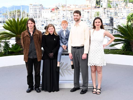 IPA84823090 - Cannes, 79th Cannes Film Festival 2026, day 7. Photocall by Vesna Pictured: Rostislav Kirpicenko, Anastasiia Pustovit, Bartas Å½danoviÄius, KÄ™stutis CicÄ—nas  Copyright: xAlbertoxTerenghix xPoolxPhotoxEventsx07x 84823090