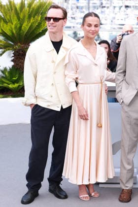 Cannes - Hope Photocall JD Michael Fassbender and Alicia Vikander attend the photocall of the film Hope during the 79th annual Cannes Film Festival at Palais des Festivals on May 18, 2026 in Cannes, France. Photo by Jerome Domine ABACAPRESS.COM Cannes France  Copyright: xDominexJerome ABACAx