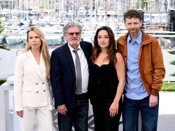 IPA84823465 - Cannes Film Festival 2026, Day 7. Photocall of the film La Troisieme Nuit. Camille Lugan, Daniel Auteuil, LuÃ na Bajrami and Antoine Reinartz are pictured.  Copyright: xAlbertoxTerenghix xPoolxPhotoxEventsx07x 84823465