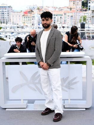 IPA84824044 - Cannes Film Festival 2026, Day 7. Photocall of the film Jim Queen. Pictured is Amine Bouhafa  Copyright: xAlbertoxTerenghix xPoolxPhotoxEventsx07x 84824044