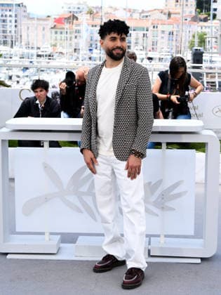 IPA84824049 - Cannes Film Festival 2026, Day 7. Photocall of the film Jim Queen. Pictured is Amine Bouhafa  Copyright: xAlbertoxTerenghix xPoolxPhotoxEventsx07x 84824049