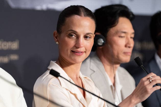 Cannes Hope Press Conference NG Alicia Vikander attending the Press Conference for ‘Hope’ in Cannes at Palais Des Festivals in Cannes, France on May 18 2026 as part of the 79th Cannes Film Festival. Photo by Nicolas Genin ABACAPRESS.COM Cannes France  Copyright: xGeninxNicolas ABACAx