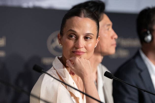 Cannes Hope Press Conference NG Alicia Vikander attending the Press Conference for ‘Hope’ in Cannes at Palais Des Festivals in Cannes, France on May 18 2026 as part of the 79th Cannes Film Festival. Photo by Nicolas Genin ABACAPRESS.COM Cannes France  Copyright: xGeninxNicolas ABACAx