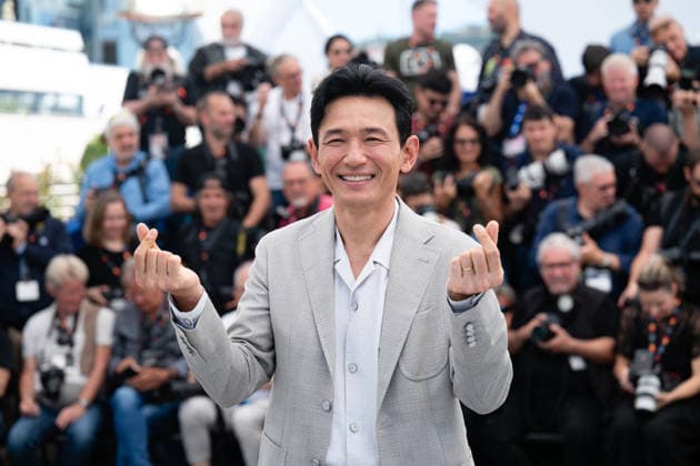 Cannes Hope Photocall LZ Hwang Jung-min attends the photocall of Hope during the 79th Cannes International Film Festival in Cannes, France on May 18, 2026, the film selected in the Official Competition. Photo by Laurent Zabulon ABACAPRESS.COM  Copyright: xZabulonxLaurentx