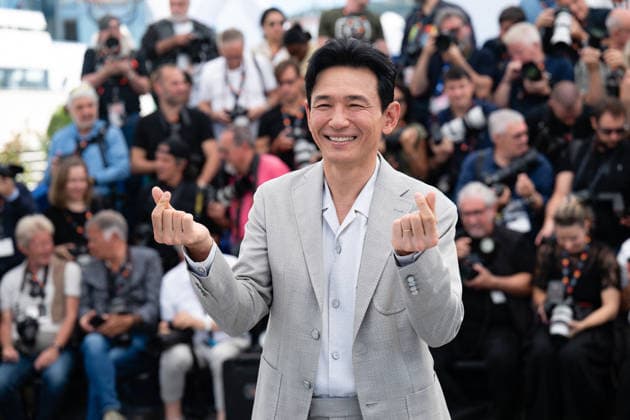 Cannes Hope Photocall LZ Hwang Jung-min attends the photocall of Hope during the 79th Cannes International Film Festival in Cannes, France on May 18, 2026, the film selected in the Official Competition. Photo by Laurent Zabulon ABACAPRESS.COM  Copyright: xZabulonxLaurentx