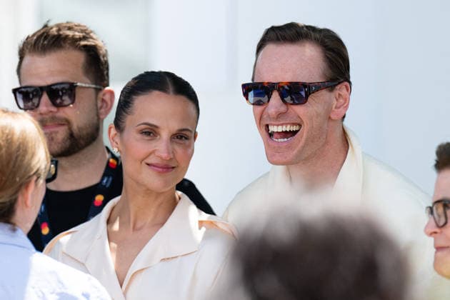 Cannes Hope Photocall LZ Michael Fassbender and Alicia Vikander attend the photocall of Hope during the 79th Cannes International Film Festival in Cannes, France on May 18, 2026, the film selected in the Official Competition. Photo by Laurent Zabulon ABACAPRESS.COM  Copyright: xZabulonxLaurentx