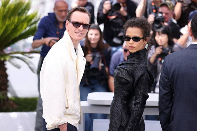 Cannes - Hope Photocall JD Michael Fassbender and Taylor Russell attend the photocall of the film Hope during the 79th annual Cannes Film Festival at Palais des Festivals on May 18, 2026 in Cannes, France. Photo by Jerome Domine ABACAPRESS.COM Cannes France  Copyright: xDominexJerome ABACAx