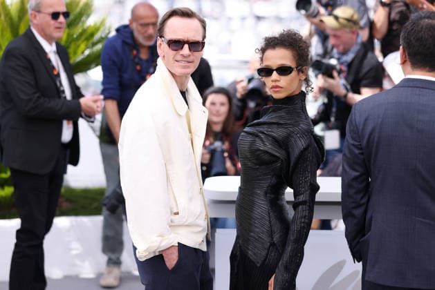 Cannes - Hope Photocall JD Michael Fassbender and Taylor Russell attend the photocall of the film Hope during the 79th annual Cannes Film Festival at Palais des Festivals on May 18, 2026 in Cannes, France. Photo by Jerome Domine ABACAPRESS.COM Cannes France  Copyright: xDominexJerome ABACAx