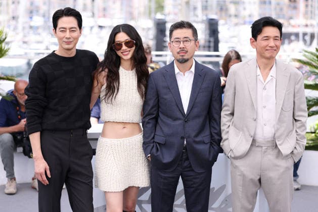 Cannes - Hope Photocall JD Zo In-sung, Jung Ho - yeon, Na Hong-jin and Hwang Jung-min attend the photocall of the film Hope during the 79th annual Cannes Film Festival at Palais des Festivals on May 18, 2026 in Cannes, France. Photo by Jerome Domine ABACAPRESS.COM Cannes France  Copyright: xDominexJerome ABACAx