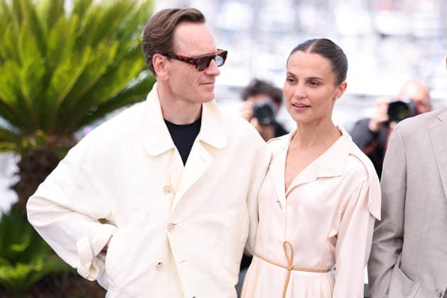 Cannes - Hope Photocall JD Alicia Vikander and Michael Fassbender attend the photocall of the film Hope during the 79th annual Cannes Film Festival at Palais des Festivals on May 18, 2026 in Cannes, France. Photo by Jerome Domine ABACAPRESS.COM Cannes France  Copyright: xDominexJerome ABACAx