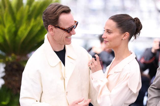Cannes - Hope Photocall JD Alicia Vikander and Michael Fassbender attend the photocall of the film Hope during the 79th annual Cannes Film Festival at Palais des Festivals on May 18, 2026 in Cannes, France. Photo by Jerome Domine ABACAPRESS.COM Cannes France  Copyright: xDominexJerome ABACAx