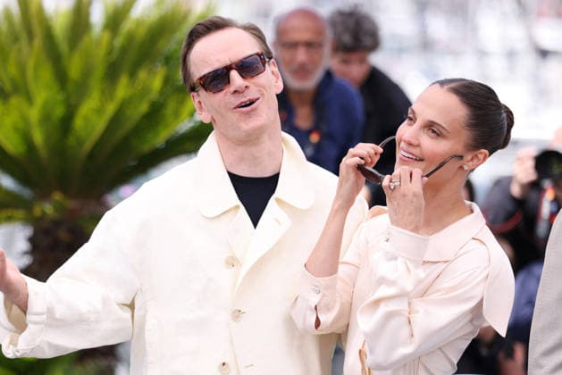 Cannes - Hope Photocall JD Alicia Vikander and Michael Fassbender attend the photocall of the film Hope during the 79th annual Cannes Film Festival at Palais des Festivals on May 18, 2026 in Cannes, France. Photo by Jerome Domine ABACAPRESS.COM Cannes France  Copyright: xDominexJerome ABACAx