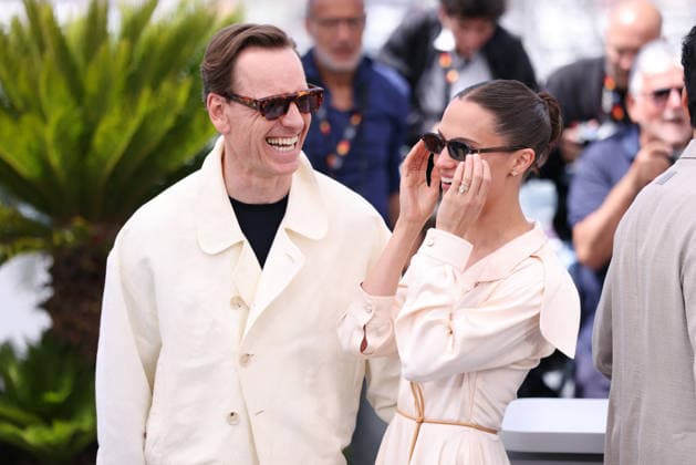 Cannes - Hope Photocall JD Alicia Vikander and Michael Fassbender attend the photocall of the film Hope during the 79th annual Cannes Film Festival at Palais des Festivals on May 18, 2026 in Cannes, France. Photo by Jerome Domine ABACAPRESS.COM Cannes France  Copyright: xDominexJerome ABACAx