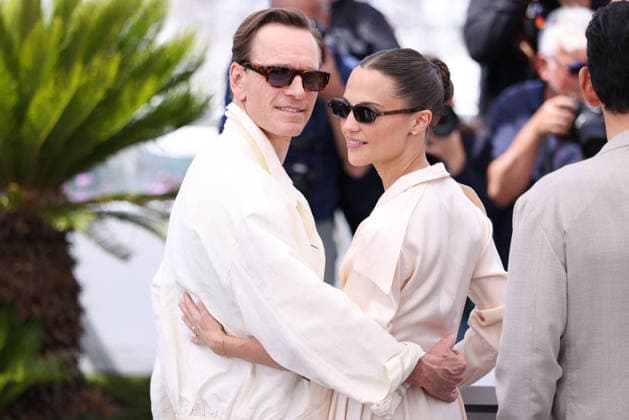 Cannes - Hope Photocall JD Alicia Vikander and Michael Fassbender attend the photocall of the film Hope during the 79th annual Cannes Film Festival at Palais des Festivals on May 18, 2026 in Cannes, France. Photo by Jerome Domine ABACAPRESS.COM Cannes France  Copyright: xDominexJerome ABACAx