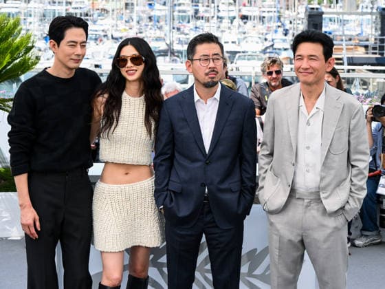 IPA84824569 - Cannes, 79th Cannes Film Festival 2026, day 7. Photocall of HOPE Pictured: Zo In-sung, Jung Ho-yeon, Na Hong-jin and Hwang Jung-min  Copyright: xAlbertoxTerenghix xPoolxPhotoxEventsx07x 84824569