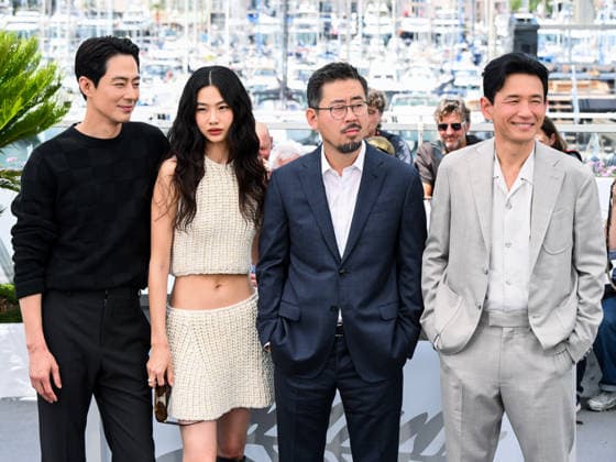 IPA84824571 - Cannes, 79th Cannes Film Festival 2026, day 7. Photocall of HOPE Pictured: Zo In-sung, Jung Ho-yeon, Na Hong-jin and Hwang Jung-min  Copyright: xAlbertoxTerenghix xPoolxPhotoxEventsx07x 84824571