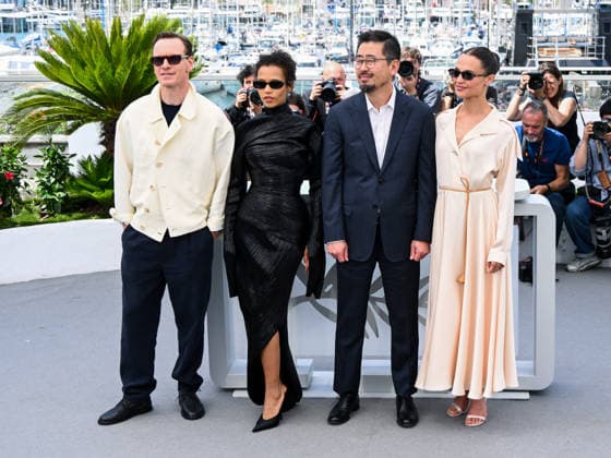 IPA84824564 - Cannes, 79th Cannes Film Festival 2026, day 7. Photocall of HOPE Pictured: Michael Fassbender, Taylor Russell, Na Hong-jin and Alicia Vikander  Copyright: xAlbertoxTerenghix xPoolxPhotoxEventsx07x 84824564