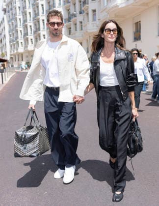 Cannes Izabel Goulart, Kevin Trapp exits Martinez MP Cannes, France- May 18: Izabel Goulart, Kevin Trapp leaves the Martinez Hotel during 79th Festival of Cannes, on May 18, 2026 in Cannes, France. Photo by Marco Piovanotto Abacapress.com Cannes France  Copyright: xPiovanottoxMarco ABACAx