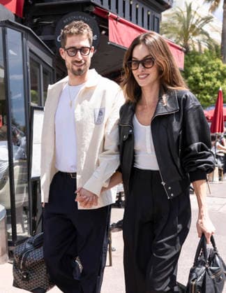 Cannes Izabel Goulart, Kevin Trapp exits Martinez MP Cannes, France- May 18: Izabel Goulart, Kevin Trapp leaves the Martinez Hotel during 79th Festival of Cannes, on May 18, 2026 in Cannes, France. Photo by Marco Piovanotto Abacapress.com Cannes France  Copyright: xPiovanottoxMarco ABACAx