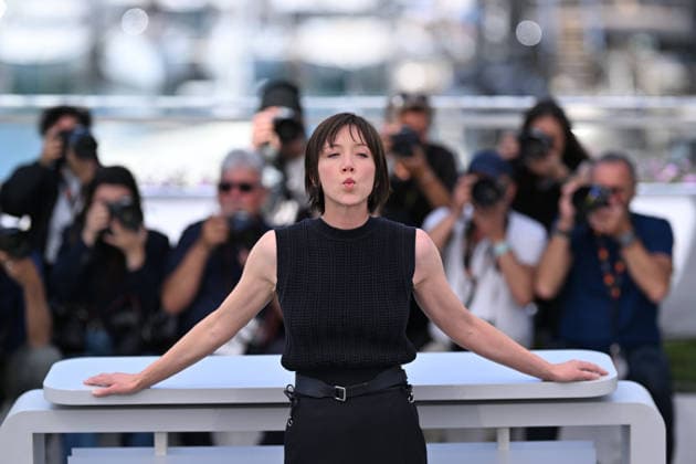 79th Cannes Film Festival: Garance (Another Day) photocall CANNES, FRANCE - MAY 18: French actress Sara Giraudeau poses during a photocall for the film Garance (Another Day) at the 79th edition of the Cannes Film Festival in Cannes, France on May 18, 2026. Mustafa Yalcin Anadolu Cannes France. Editorial use only. Please get in touch for any other usage.  Copyright: x2026xAnadoluxMustafaxYalcinx