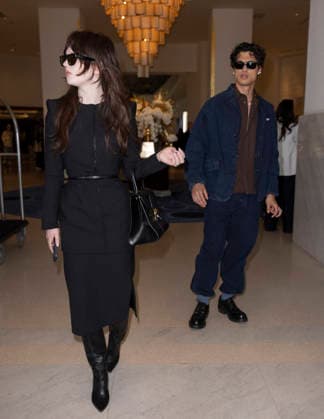 Cannes Sophie Thatcher, Charles Melton exits Martinez MP Cannes, France- May 18: Sophie Thatcher, Charles Melton leave the Martinez Hotel during 79th Festival of Cannes, on May 18, 2026 in Cannes, France. Photo by Marco Piovanotto Abacapress.com Cannes France  Copyright: xPiovanottoxMarco ABACAx