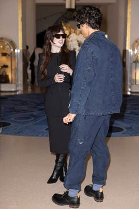 Cannes Sophie Thatcher, Charles Melton exits Martinez MP Cannes, France- May 18: Sophie Thatcher, Charles Melton leave the Martinez Hotel during 79th Festival of Cannes, on May 18, 2026 in Cannes, France. Photo by Marco Piovanotto Abacapress.com Cannes France  Copyright: xPiovanottoxMarco ABACAx