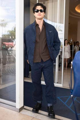Cannes , Charles Melton exits Martinez MP Cannes, France- May 18: , Charles Melton leaves the Martinez Hotel during 79th Festival of Cannes, on May 18, 2026 in Cannes, France. Photo by Marco Piovanotto Abacapress.com Cannes France  Copyright: xPiovanottoxMarco ABACAx