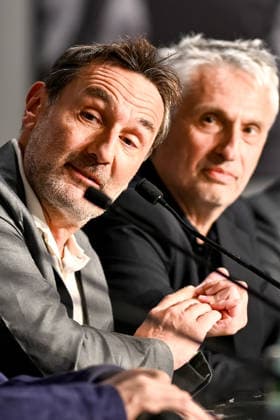 Internationale Filmfestspiele von Cannes, Moulin Pressekonferenz #5 79ème Festival International du Film de Cannes Press conference on the film Moulin 79th International Film Festival of Cannes Press conference on the film Moulin 456318 2026 05 18 Lellouche, Gilles  Copyright: xEstellexCarlierx xStarfacex STAR_456318_011