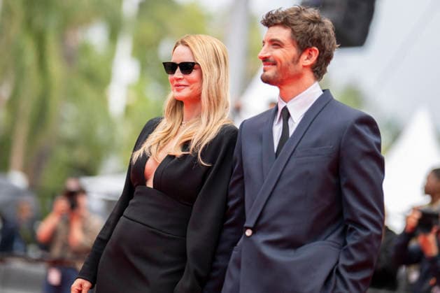 Internationale Filmfestspiele von Cannes, The Unknown Premiere #4 Cannes L’Inconnue (The Unknown) Carpet EB Virginie Efira and Niels Schneider during the 79th Cannes International Film Festival in Cannes, France on May 18, 2026, the film selected in the Official Competition.Photo by Eliot Blondet ABACAPRESS.COM Cannes France France  Copyright: xBlondetxEliot ABACAx