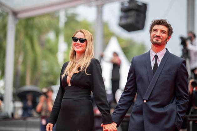 Internationale Filmfestspiele von Cannes, The Unknown Premiere #4 Cannes L’Inconnue (The Unknown) Carpet EB Virginie Efira and Niels Schneider during the 79th Cannes International Film Festival in Cannes, France on May 18, 2026, the film selected in the Official Competition.Photo by Eliot Blondet ABACAPRESS.COM Cannes France France  Copyright: xBlondetxEliot ABACAx