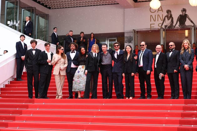Internationale Filmfestspiele von Cannes, The Unknown Premiere #4 May 18, 2026, Cannes, Cote D azur, France: VINCENT POYMIRO, NICOLAS ANTHOME, LILITH GRASMUG, LAURENT SENECHAL, LEA SEYDOUX, ARTHUR HARARI, NIELS SCHNEIDER and LUCAS HARARI on the red carpet for the screening of THE UNKNOWN at the 79th Annual Cannes Film Festival at Palais des Festivals in Cannes, France Cannes France - ZUMAc179 20260518_zep_c179_006 Copyright: xMickaelxChavetx