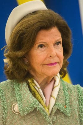 Sweden’s King Carl XVI Gustaf and Queen Silvia are on an official visit in Vilnius, Lithuania - 18 MAY 2026. Sweden’s Queen, Silvia Renate Sommerlath seen during the meeting with the Lithuanian President, Gitanas Nauseda and First Lady, Diana Nausediene at Presidential Palace. Sweden’s King Carl XVI Gustaf and Queen Silvia are on an official visit to Lithuania. On Monday, they met with Lithuanian President Gitanas Nauseda and First Lady Diana Nausediene at the Presidential Palace in Vilnius. Vilnius Lithuania Copyright: xYauhenxYerchakx xSOPAxImagesx king_and_queen_of_sweden_vilnius_4900