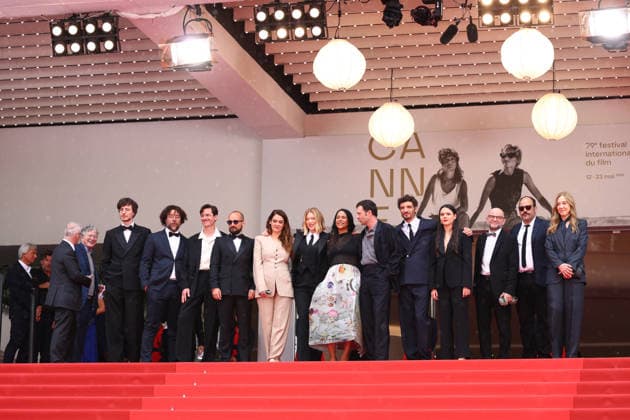 Internationale Filmfestspiele von Cannes, The Unknown Premiere #4 May 18, 2026, Cannes, Cote D azur, France: VINCENT POYMIRO, NICOLAS ANTHOME, LILITH GRASMUG, LAURENT SENECHAL, LEA SEYDOUX, ARTHUR HARARI, NIELS SCHNEIDER and LUCAS HARARI on the red carpet for the screening of THE UNKNOWN at the 79th Annual Cannes Film Festival at Palais des Festivals in Cannes, France Cannes France  - ZUMAc179 20260518_zep_c179_003 Copyright: xMickaelxChavetx
