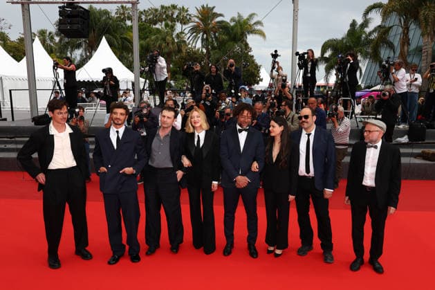 Internationale Filmfestspiele von Cannes, The Unknown Premiere #4 May 18, 2026, Cannes, Cote D azur, France: VINCENT POYMIRO, NICOLAS ANTHOME, LILITH GRASMUG, LAURENT SENECHAL, LEA SEYDOUX, ARTHUR HARARI, NIELS SCHNEIDER and LUCAS HARARI on the red carpet for the screening of THE UNKNOWN at the 79th Annual Cannes Film Festival at Palais des Festivals in Cannes, France Cannes France  - ZUMAc179 20260518_zep_c179_005 Copyright: xMickaelxChavetx
