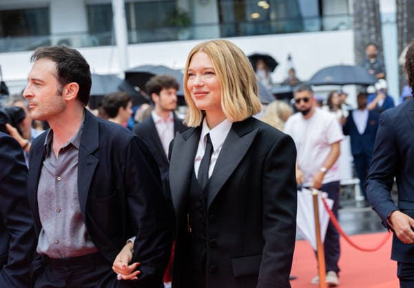 Internationale Filmfestspiele von Cannes, The Unknown Premiere #4 79ème Festival International du Film de Cannes Montée des marches du film L inconnue 79th International Cannes Film Festival Red Carpet with L inconnue cast 456335 2026 05 18 Seydoux, Léa  Copyright: xIvankaxVoisinx xStarfacex STAR_456335_010