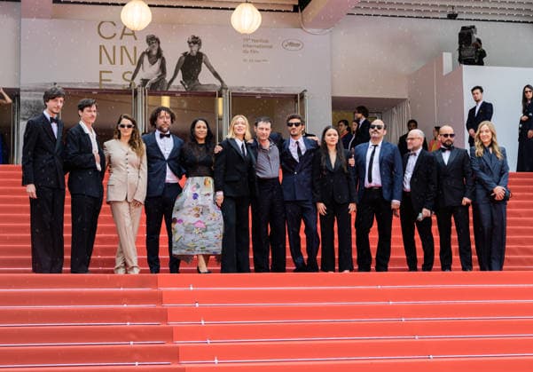 Internationale Filmfestspiele von Cannes, The Unknown Premiere #4 79th International Cannes Film Festival Montée des marches du film L inconnue 79th International Cannes Film Festival Red Carpet with L inconnue cast 456335 2026 05 18 Seydoux, Léa Schneider, Niels Harari, Arthur Masud, Shanti Grasmug, Lilith Poggio, Andrea Senechal, Laurent Harari, Lucas Turnbull, Jonathan Du Bois, Victoria Poymiro, Vincent Anthome, Nicolas Copyright: xIvankaxVoisinx xStarfacex STAR_456335_021