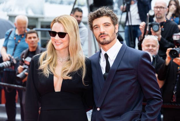 Internationale Filmfestspiele von Cannes, The Unknown Premiere #4 79ème Festival International du Film de Cannes Montée des marches du film L inconnue 79th International Cannes Film Festival Red Carpet with L inconnue cast 456335 2026 05 18 Efira, Virginie Schneider, Niels  Copyright: xIvankaxVoisinx xStarfacex STAR_456335_039