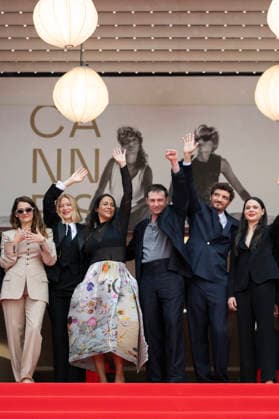 Internationale Filmfestspiele von Cannes, The Unknown Premiere #4 Cannes L’Inconnue (The Unknown) Carpet EB Léa Seydoux, Arthur Harari, Niels Schneider during the 79th Cannes International Film Festival in Cannes, France on May 18, 2026, the film selected in the Official Competition.Photo by Eliot Blondet ABACAPRESS.COM Cannes France France  Copyright: xBlondetxEliot ABACAx