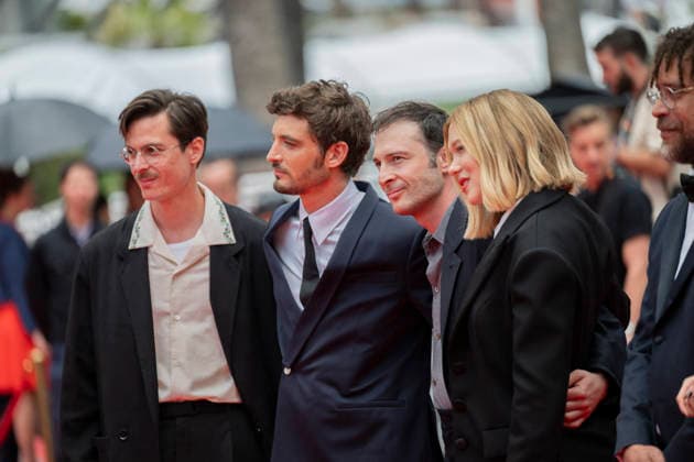 Internationale Filmfestspiele von Cannes, The Unknown Premiere #4 Cannes L’Inconnue (The Unknown) Carpet EB French actress Lea Seydoux, French director and screenwriter Arthur Harari and French-Canadian actor Niels Schneider during the 79th Cannes International Film Festival in Cannes, France on May 18, 2026, the film selected in the Official Competition.Photo by Eliot Blondet ABACAPRESS.COM Cannes France France  Copyright: xBlondetxEliot ABACAx