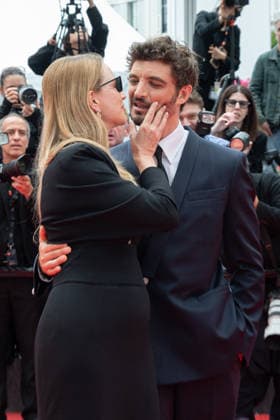 Internationale Filmfestspiele von Cannes, The Unknown Premiere #4 Cannes L Inconnue Red Carpet LZ Virginie Efira and Niels Schneider attending the red carpet of L Inconnue during the 79th Cannes International Film Festival in Cannes, France on May 18, 2026, the film selected in the Official Competition. Photo by Laurent Zabulon ABACAPRESS.COM  Copyright: xZabulonxLaurentx